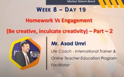 Online Teacher Education Program | Homework Vs Engagement Part 2 | Mr. Asad Umri