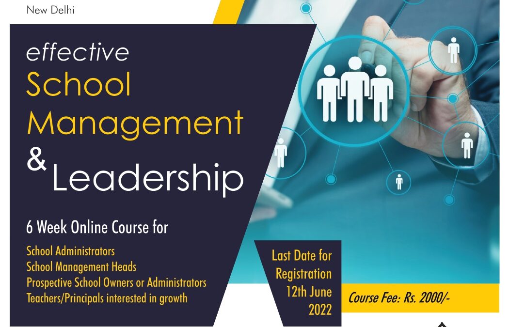 MTB’s 6 Weeks Online Course for Effective School Management & Leadership